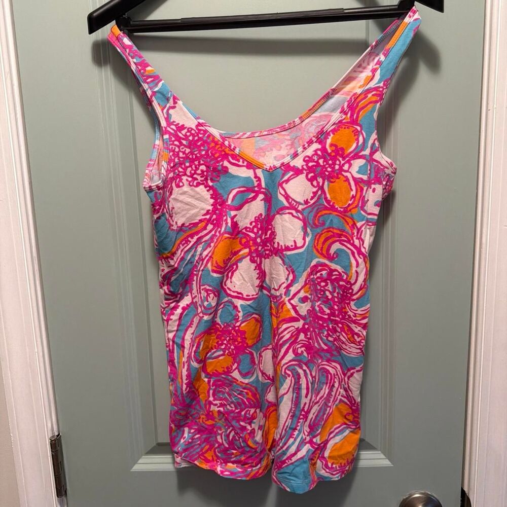 Lilly Pulitzer Floral Tank Top